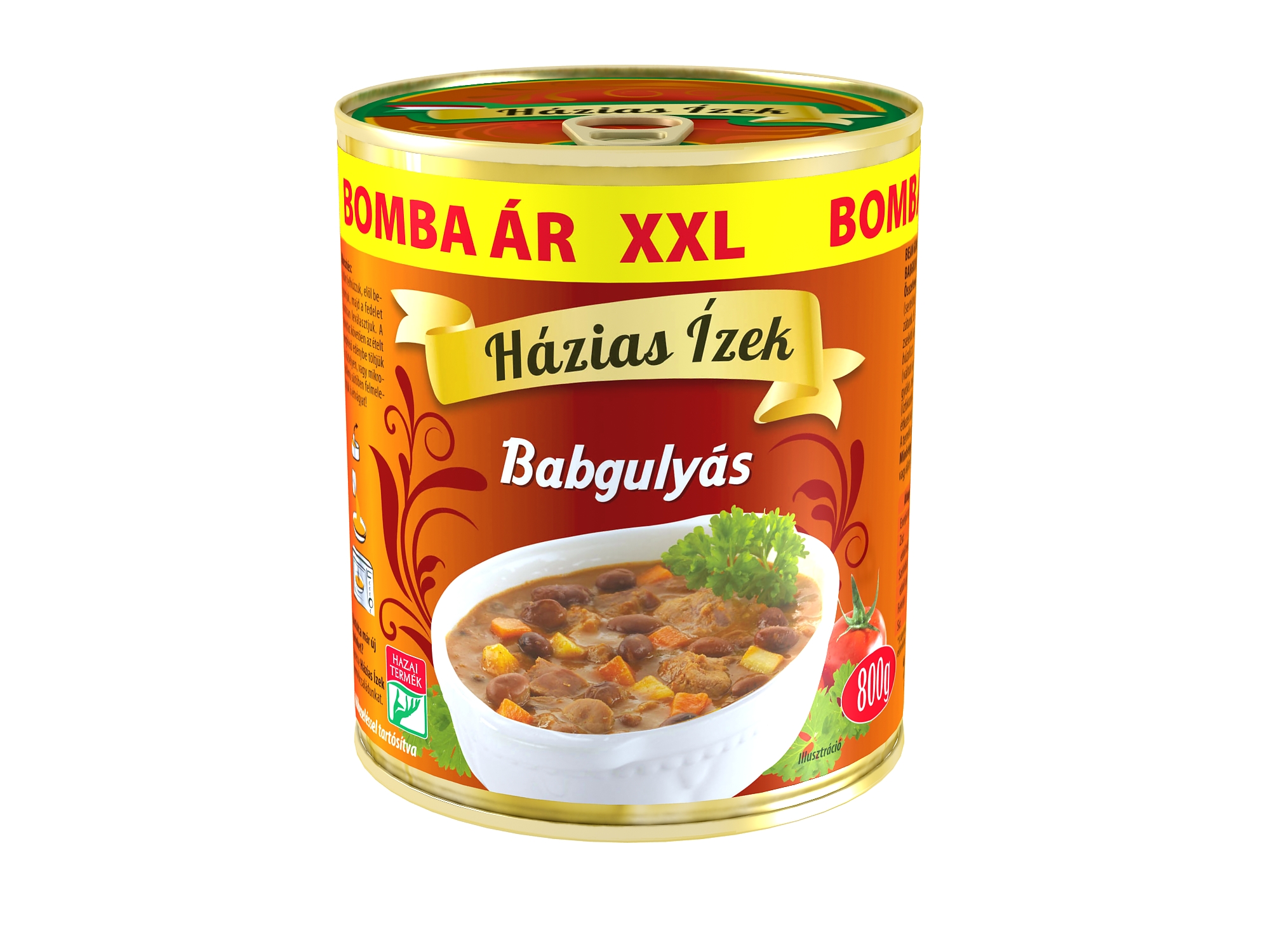Házias Ízek XXL Babgulyás 800g